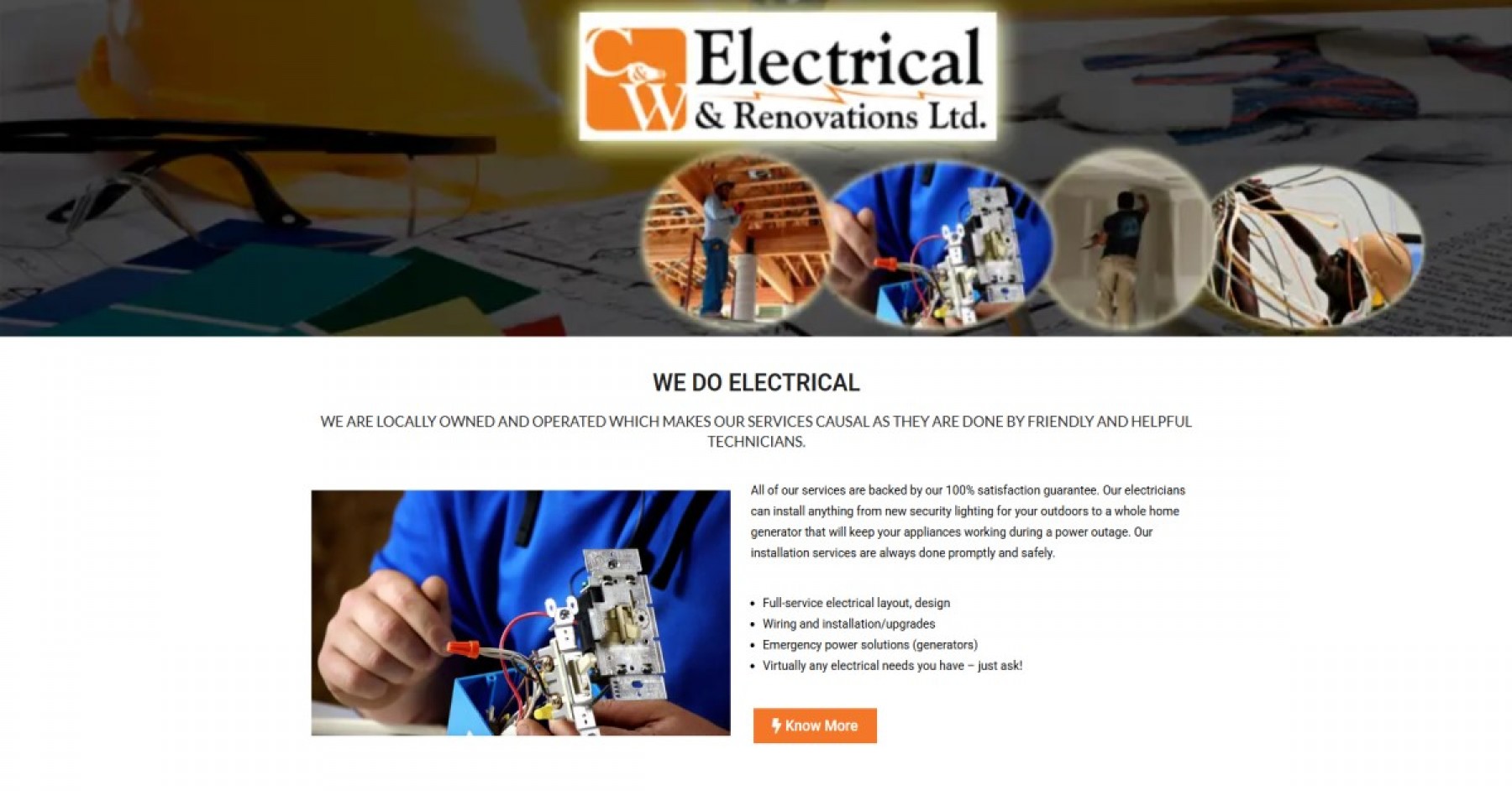 C&W Electrical & Renovations Ltd