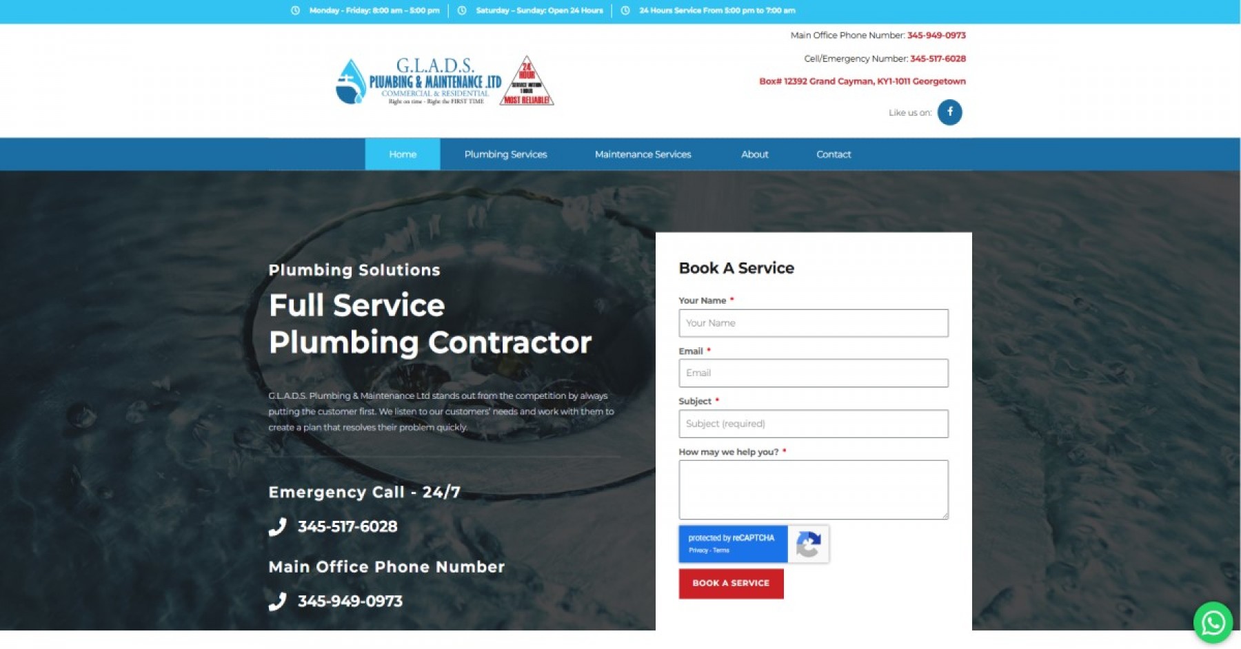 G.L.A.D.S Plumbing & Maintenance Ltd.