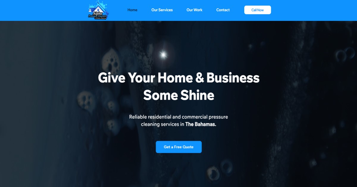 Alpha Pressure Cleaners & Window Washing