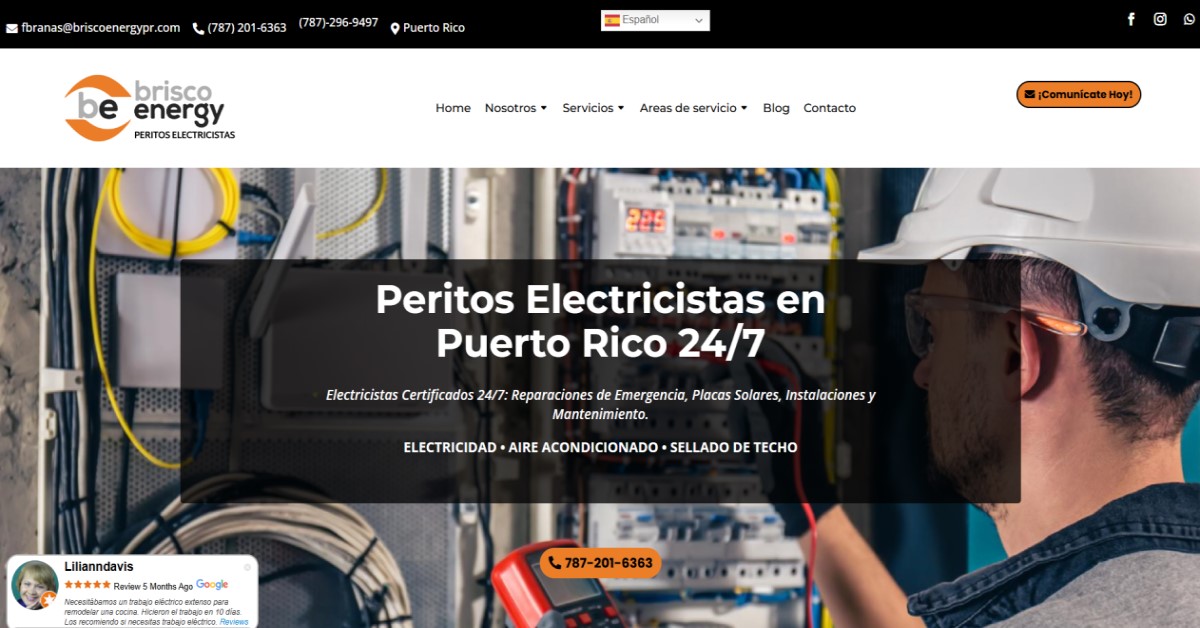 Brisco Energy LLC PERITOS ELECTRICISTAS