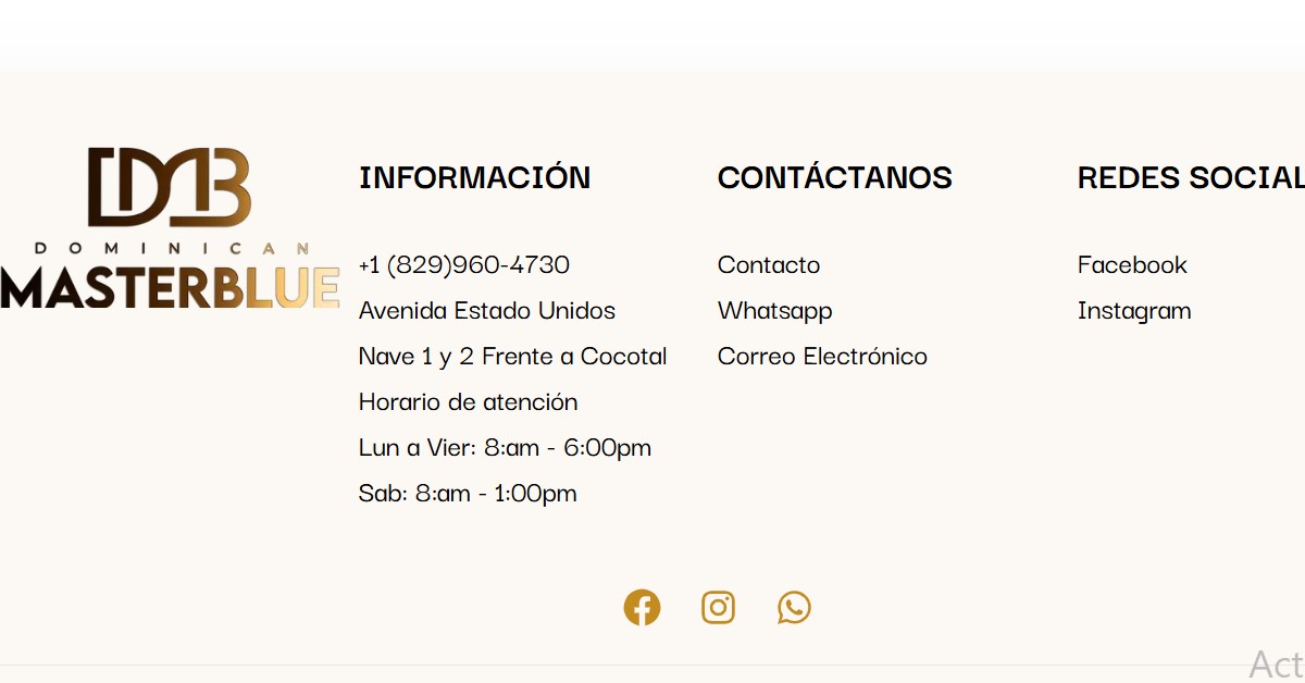 Dominican Master Blue