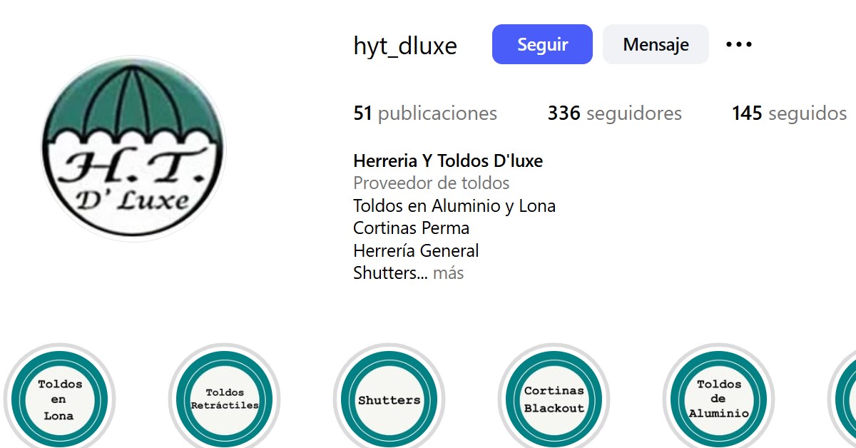 Herreria Y Toldos D'luxe