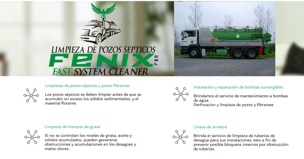 Limpieza De Pozos Septicos Fenix
