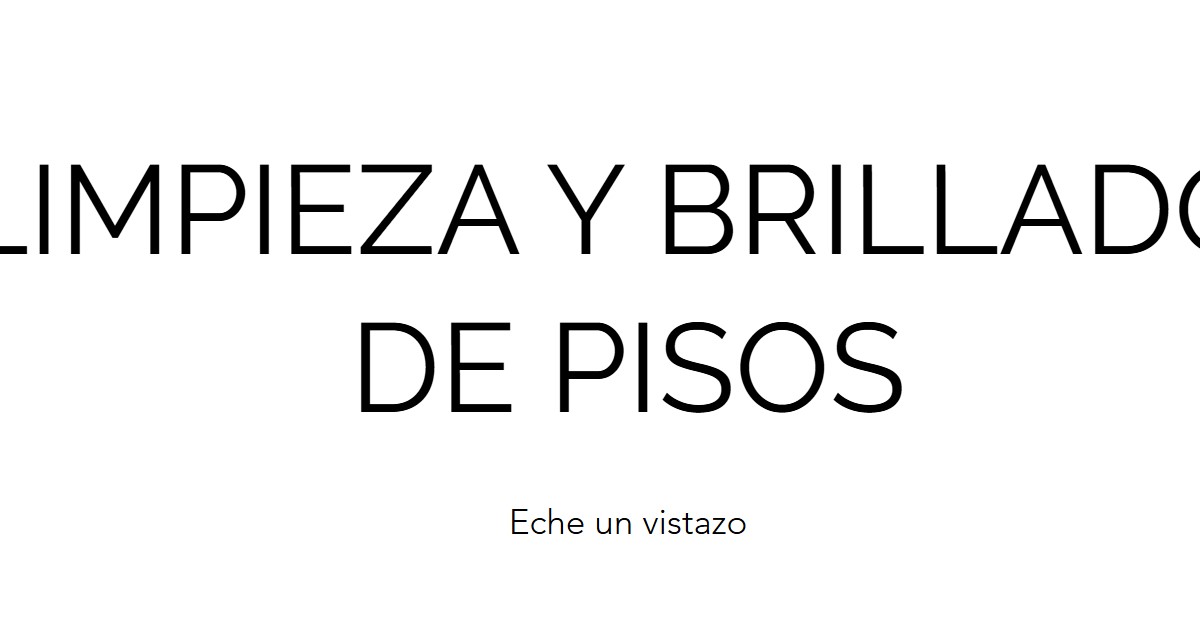 Limpieza y brillado SRL