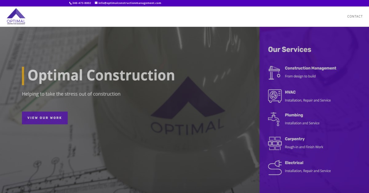 Optimal Construction Management