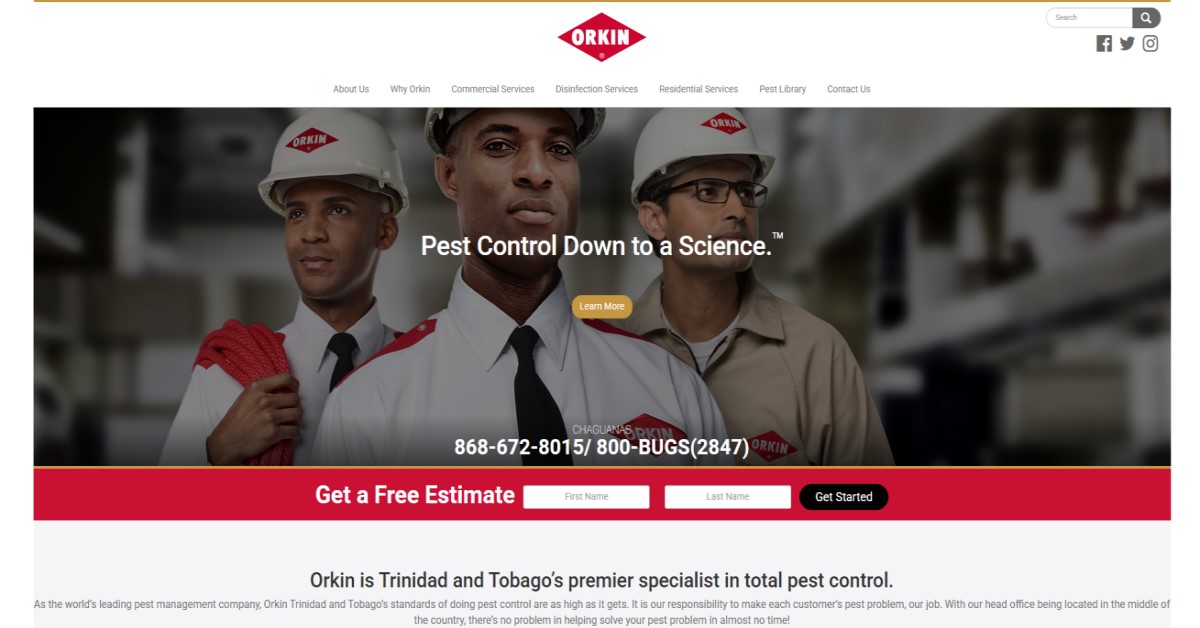 Orkin Trinidad And Tobago