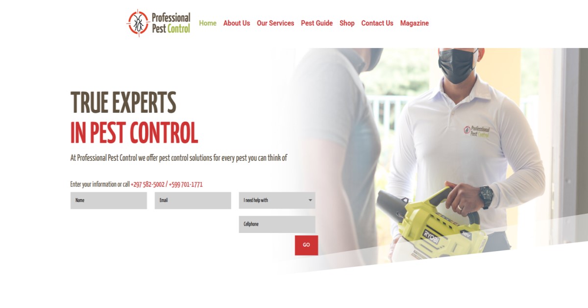 Professional Pest Control Aruba