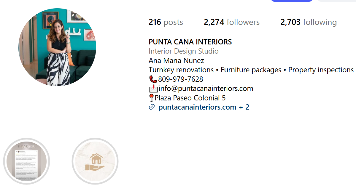 Punta Cana Interiors